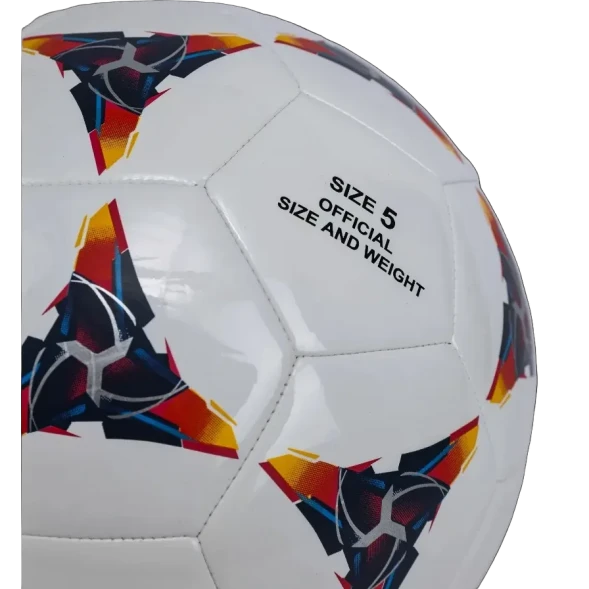 Мяч футбольный KELME Machine Stitched Football (White/Dark Blue)