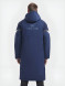 Куртка утепленная KELME Hooded Long Cotton Jacket Dark Blue