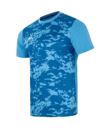 Футболка вратарская JOGEL DIVISION PerFormDRY SPLASH GK Jersey, голубой, детский