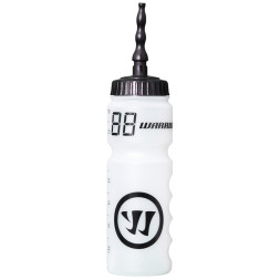 Бутылка для воды хок. WARRIOR Drink Bottle, WDB0751-BKO, 750 мл, с трубкой, пластик, черно-оранжевый