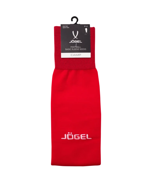 Гольфы футбольные JOGEL CAMP BASIC SLEEVE SOCKS, красный/белый