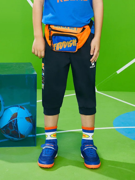 Детские бриджи KELME Knitted Cropped Pants Dark Blue