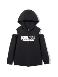 Детское худи KELME Girl's Hooded Sweatshirt Black