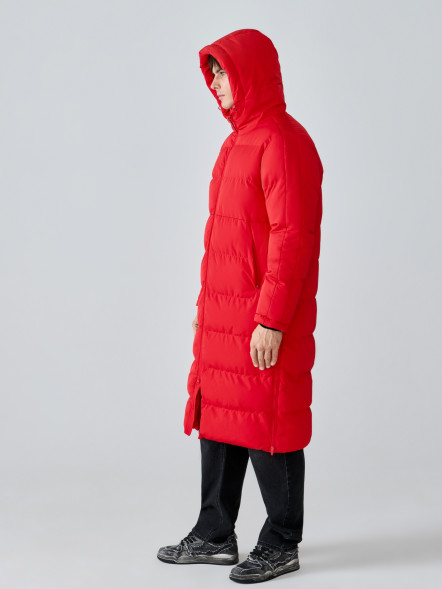 Пуховик FN Snowfall Long Red