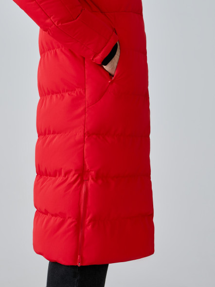 Пуховик FN Snowfall Long Red