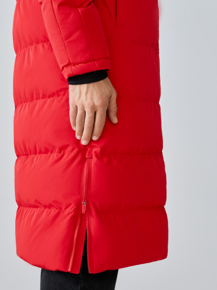 Пуховик FN Snowfall Long Red