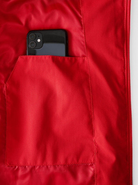 Пуховик FN Snowfall Long Red