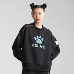 Свитшот KELME Round Neck Sweater Black