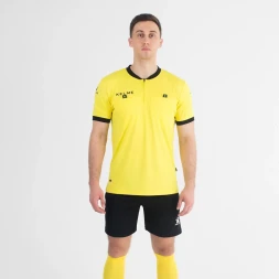 Судейская форма KELME Short Sleeve Refree Set (Yellow/Black)