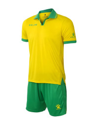 Футбольная форма KELME Short Sleeve Football Uniform (Yellow/Green)
