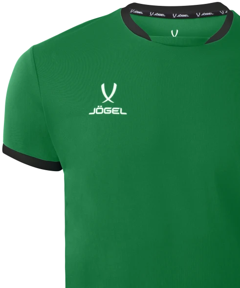 Футболка волейбольная JOGEL CAMP, зеленый, детский