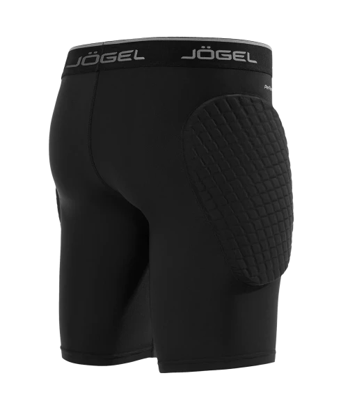 Шорты вратарские с защитой JOGEL ScalePad Goalkeeper Shorts, черный