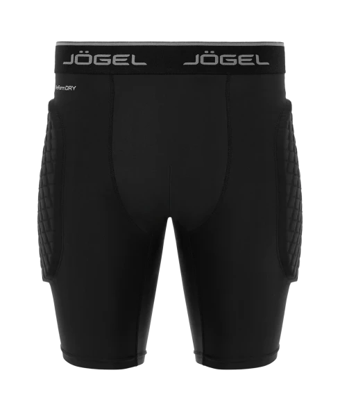 Шорты вратарские с защитой JOGEL ScalePad Goalkeeper Shorts, черный