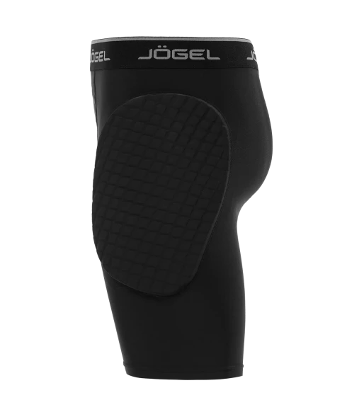 Шорты вратарские с защитой JOGEL ScalePad Goalkeeper Shorts, черный