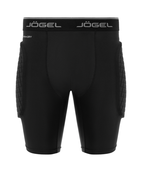 Шорты вратарские с защитой JOGEL ScalePad Goalkeeper Shorts, черный