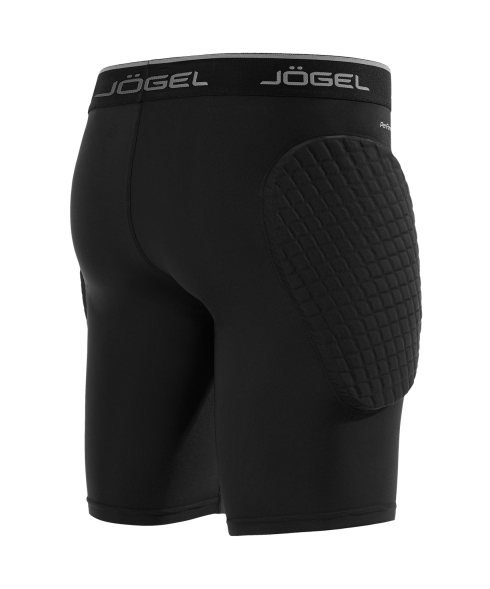 Шорты вратарские с защитой JOGEL ScalePad Goalkeeper Shorts, черный