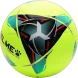 Мяч футбольный KELME Leather Football (18.2) (32 Panels) (Neon/Black)