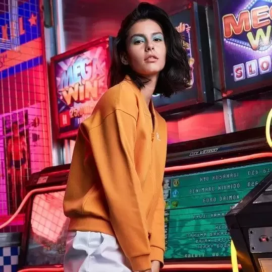Бомбер KELME Knitted Coat Orange