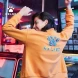 Бомбер KELME Knitted Coat Orange