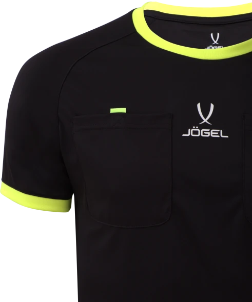 Футболка судейская JOGEL Referee tee, черный