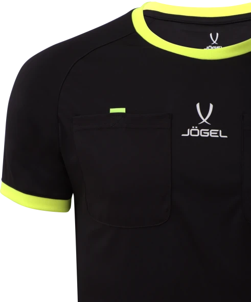 Футболка судейская JOGEL Referee tee, черный