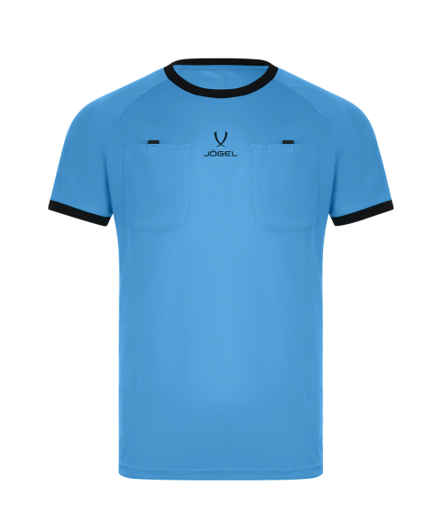 Футболка судейская JOGEL Referee tee, голубой