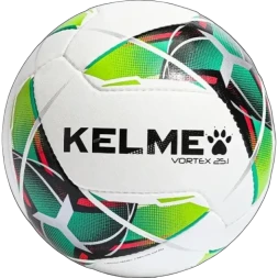 Футбольный мяч KELME Hand Stitched Football (White/Green)
