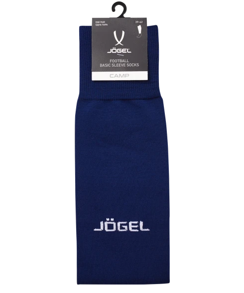 Гольфы футбольные JOGEL CAMP BASIC SLEEVE SOCKS, темно-синий/белый