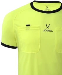 Футболка судейская JOGEL Referee tee, желтый
