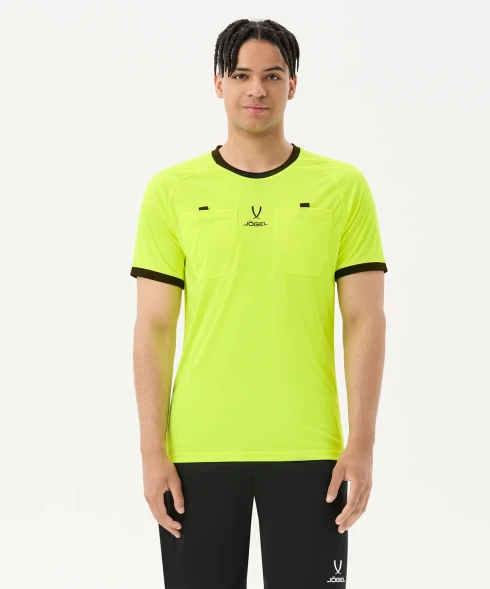 Футболка судейская JOGEL Referee tee, желтый