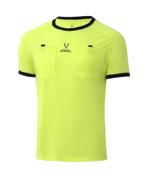 Футболка судейская JOGEL Referee tee, желтый
