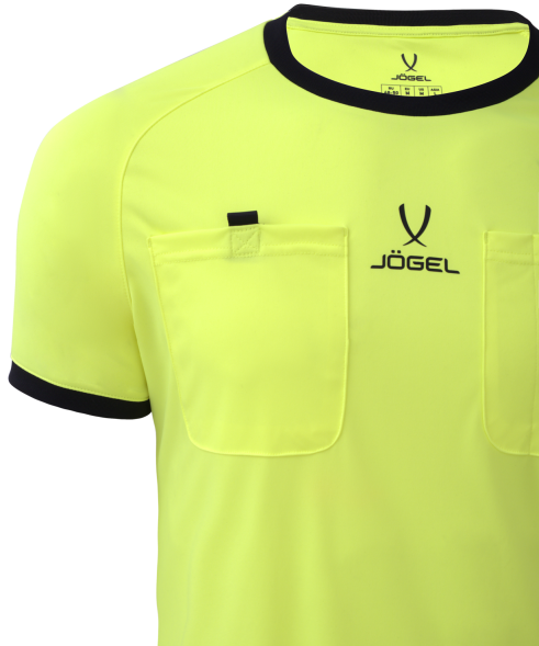 Футболка судейская JOGEL Referee tee, желтый