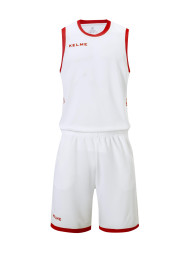 Детская баскетбольная форма KELME Kids Basketball Uniform (White/Red)