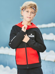 Детская толстовка KELME Boys Cardigan Sweater Black