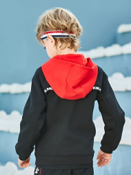 Детская толстовка KELME Boys Cardigan Sweater Black
