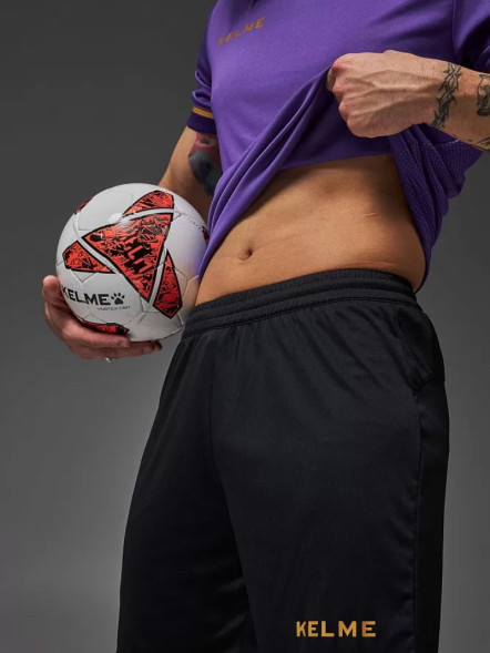Футбольная форма KELME S/S Football Set (Light Purple/Black)