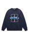Свитшот KELME Fleece Crew Neck Sweatshirt Dark Blue
