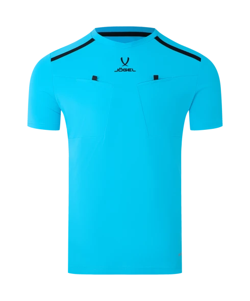 Футболка судейская JOGEL DIVISION PerFormDRY Referee Tee, голубой