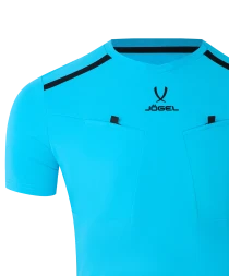 Футболка судейская JOGEL DIVISION PerFormDRY Referee Tee, голубой