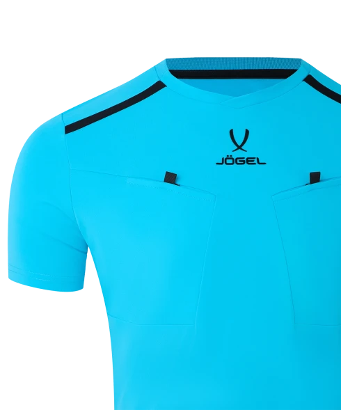 Футболка судейская JOGEL DIVISION PerFormDRY Referee Tee, голубой