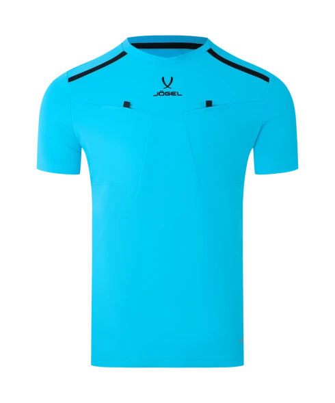Футболка судейская JOGEL DIVISION PerFormDRY Referee Tee, голубой
