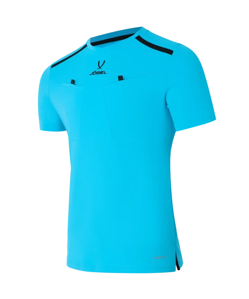Футболка судейская JOGEL DIVISION PerFormDRY Referee Tee, голубой
