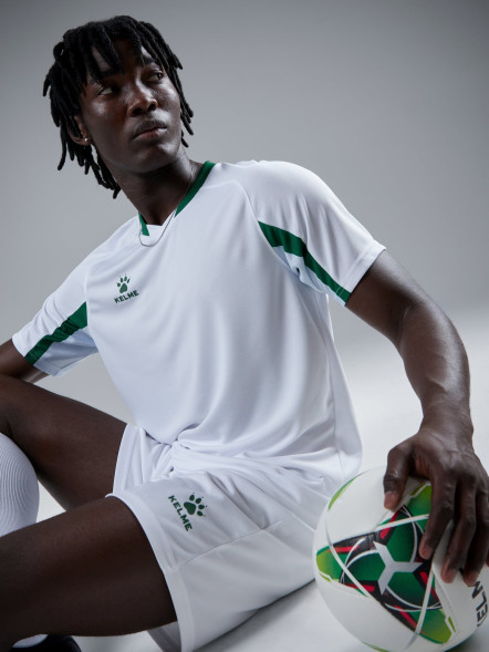 Футбольная форма KELME Football Suit (White/Green)