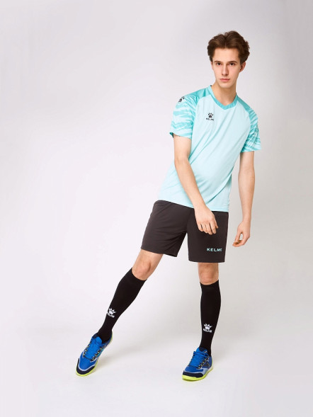 Футбольная форма KELME Short Sleeve Football Uniform (Teal/Black)