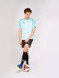 Футбольная форма KELME Short Sleeve Football Uniform (Teal/Black)