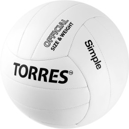 Мяч волейбольный TORRES Simple, V32105