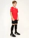 Детская футбольная форма KELME S/S Football Set Kid (Red/Black)
