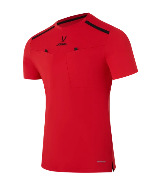 Футболка судейская JOGEL DIVISION PerFormDRY Referee Tee, красный