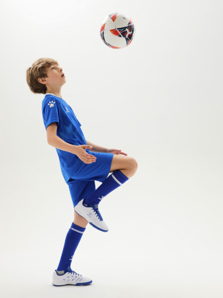 Детская футбольная форма KELME Short-Sleeved Football Suit Blue