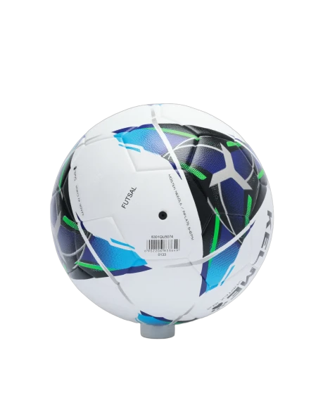 Мяч KELME Indoor Low Bounce Football (Thermal Bonding) (White/Blue)